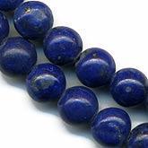 Darkk Blue high quality Lapis Lazuli round bead strand