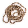 Superb Akoya Keishi bronze pearl necklace.  32 inches
