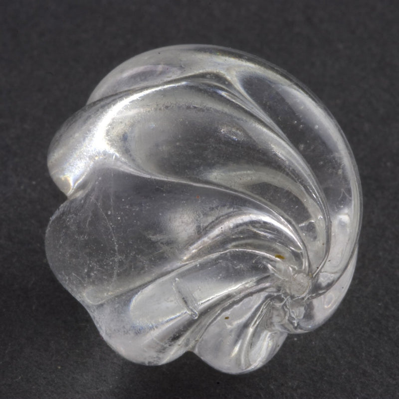 Carved Crystal Bead