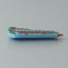 Antique Egyptian revival pressed glass pendant from the 1920s. 29x14mm. Pkg of 1. b5-0268