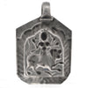 Hindu amulet pendant of Godess Durga riding lion. b18-0614cs