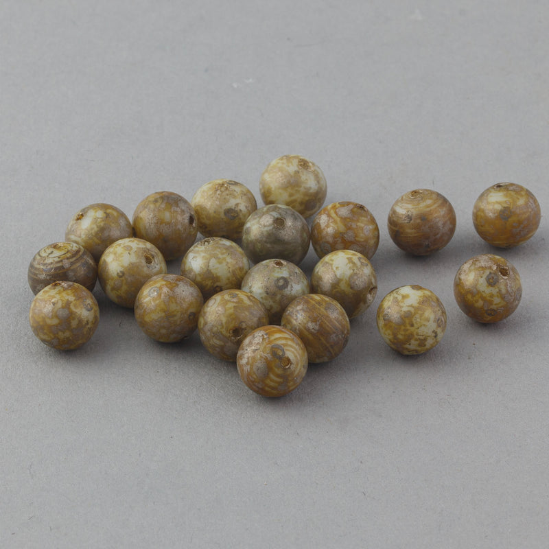 Vintage Picasso glass beads