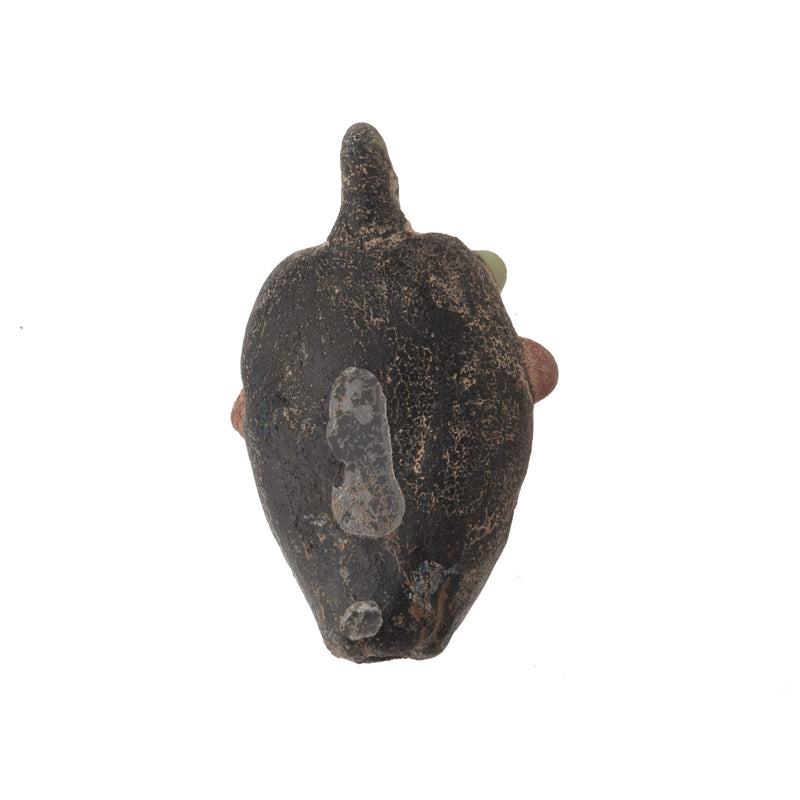 Ancient Phoenician glass head pendant reproduction. 1 pc.