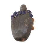 Ancient Phoenician glass head pendant reproduction. 1 pc. 