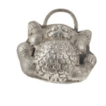 Frog Pendant, repousse and chased silver over copper. B18-691