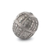 Antique silver Yemeni wedding bead. 39mm x 34.5 mm. b18-684cs