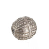 Antique silver Yemeni wedding bead. 39mm x 34.5 mm. b18-684cs