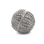 Antique silver Yemeni wedding bead. 41.5mm x 40.5 mm. b18-683cs