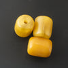 Barrel Phenolic resin bead from the African trade. Pkg 1.  b4-amb137