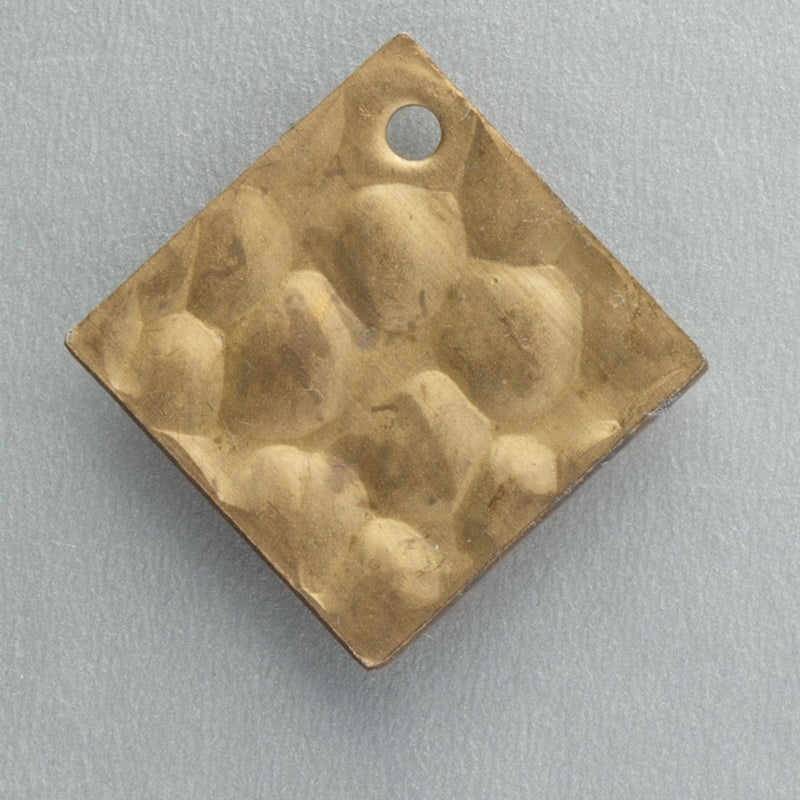 Vintage West German Gold Siamese dancer glass intaglio charm.   Pkg of 2. B5-0130-3pd