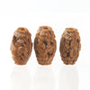 Carved Fruit Pit Hedaio Bead, with birds and landscapes. Chinese. Pkg 1. b7-wo357