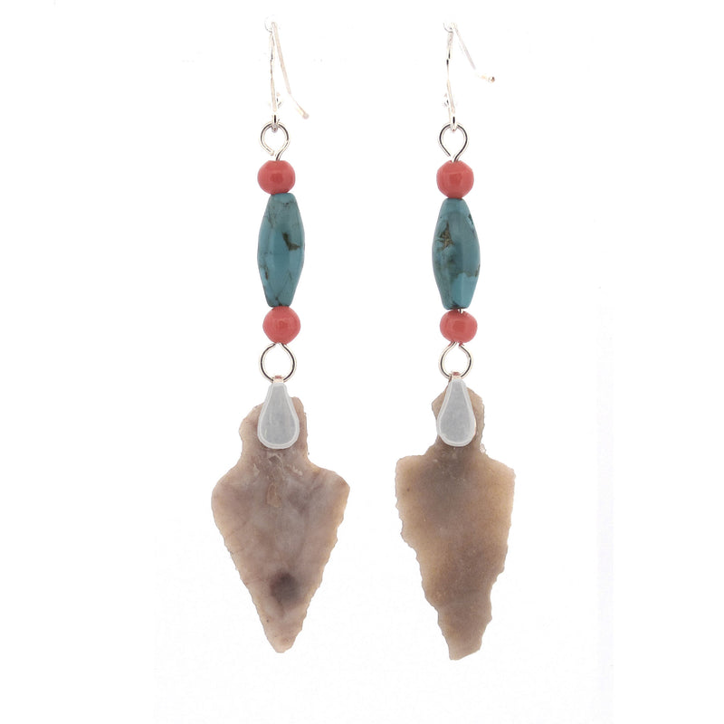 Ancient Arrowhead Earrings