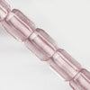 Vintage Czech faceted cylinders 7x5mm strand of 25. b11-pp-0986(e)