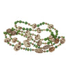 Art Deco Egypian Revival style 1920s Neiger Brother's bead necklace 36 inches. nlbd2211