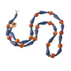 Carnelian & Lapis Lazuli Necklace, ancient reproduction. j-nlbd2180