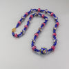 Vintage cloisonne and antique beads necklace.  24 inches.  nlbd2249