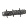 Ottoman silver chased niello Islamic prayer box amulet or pendant. pdet821cs