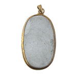 Antique Chinese porcelain shard pendant genuine Qing Dynasty. pdor432-24