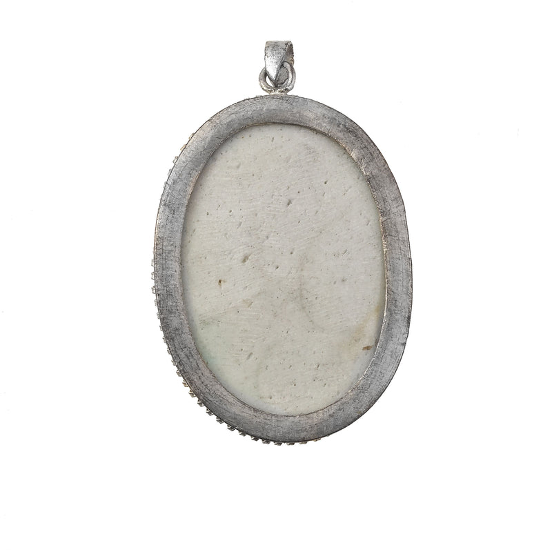 Antique Chinese porcelain shard pendant genuine Qing Dynasty. pdor432-35