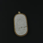 Antique Chinese porcelain shard pendant genuine Qing Dynasty. pdor432-16