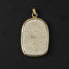 Antique Chinese porcelain shard pendant genuine Qing Dynasty. pdor432-19