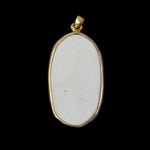 Antique Chinese porcelain shard pendant genuine Qing Dynasty. pdor432-21