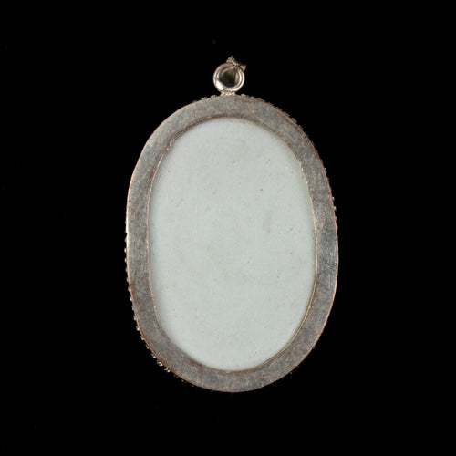 Antique Chinese porcelain shard pendant genuine Qing Dynasty. pdor432-27