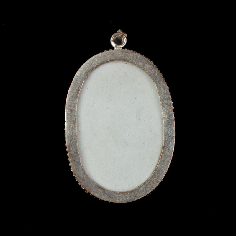 Antique Chinese porcelain shard pendant genuine Qing Dynasty. pdor432-27