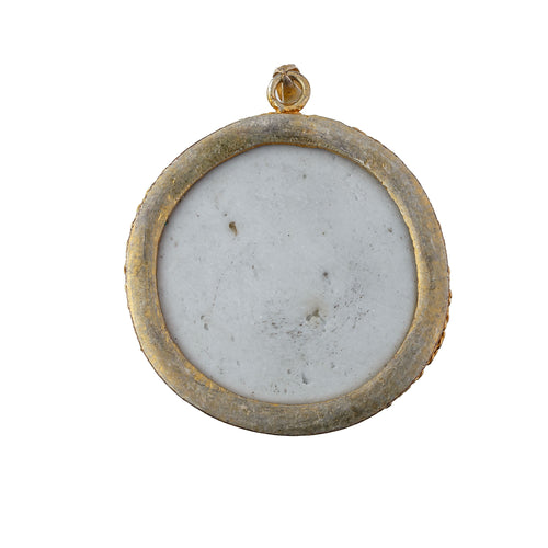 Antique Chinese porcelain shard pendant genuine Qing Dynasty. pdor432-24