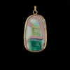 Antique Chinese porcelain shard pendant genuine Qing Dynasty. pdor432-32