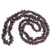 Almadine Garnet flat slab chip beads.  45 gram bag.  India 1970s. 