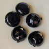Rare vintage hollow glass beads Occupied Japan 15mm pkg of 6.