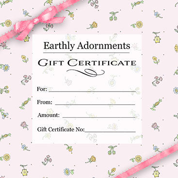 Earthly Adornments Gift Certificate