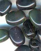 Two toned tortoise glass porcupine beads. 6x5mm. Pkg. of 25. b11-bw-0372