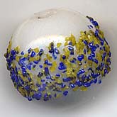 Vintage German sugar beads. 10mm. Pkg of 5. B11-BL-0521