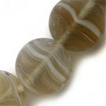 Czech glass faux quartz polished dime beads.8x3mm. Pkg of 6.