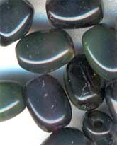 Two toned tortoise glass porcupine beads. 6x5mm. Pkg. of 25.