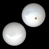 Vintage Japanese Opal Round Glass Bead.8mm Pkg of 10. 