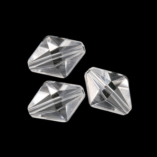 Vintage Swarovski® crystal diamond bicone art 5121. 15x12mm. Pkg of 1. b11-cr-0500(e)