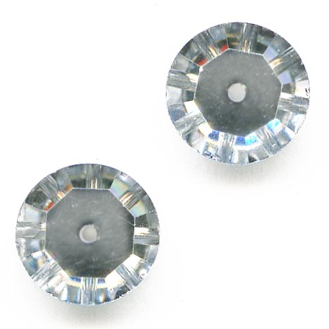 Vintage Swarovski comet argent light, Article 3000 10mm pkg of 2. b11-cr-0541(e)