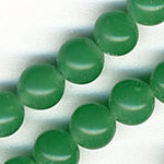 Cherry Brand chrysoprase glass bead strand. 6mm Sold by 16" strand.