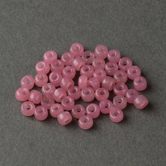 Pre-WWII Tiny Red Glass Beads, Japan