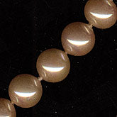 Ecru Round Pearls, 9mm. Japanese. Pkg 10. b11-pr-0109