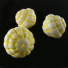 Vintage Austrian Molded "Beehives". 12mm. Pkg of 5.