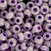 b17-052-Lavender pearlescent. Size 10. 10-gr. bag