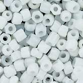 b17-059-Size 13. 3-cut opaque white. 10-gr. bag