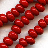 Vintage Czech cranberry red. Size 6 seed. 8.7-gr. bag. b17-096(e)