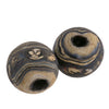 Ancient Indonesian Jatim bead replica. 19mm. Sold individually. 