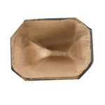 Stunning rainbow foiled domed octagonal stone. 33x24mm 1 piece.