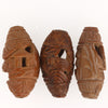 Fruit Pit Hedaio Bead, Rare Carved. Chinese. Pkg 1. b7-wo339